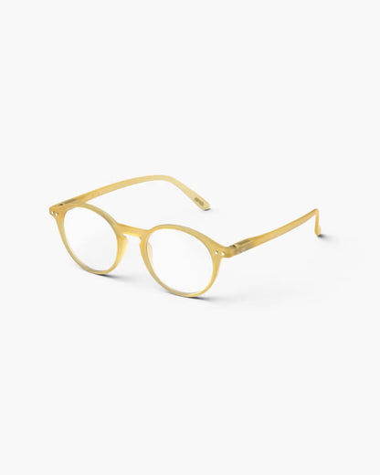 #D YELLOW HONEY READING GLASSES +1