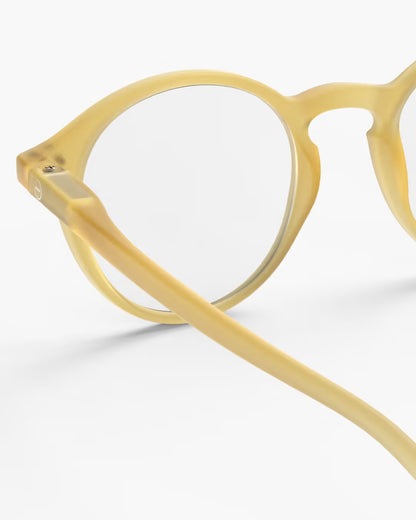 #D YELLOW HONEY READING GLASSES +2.5