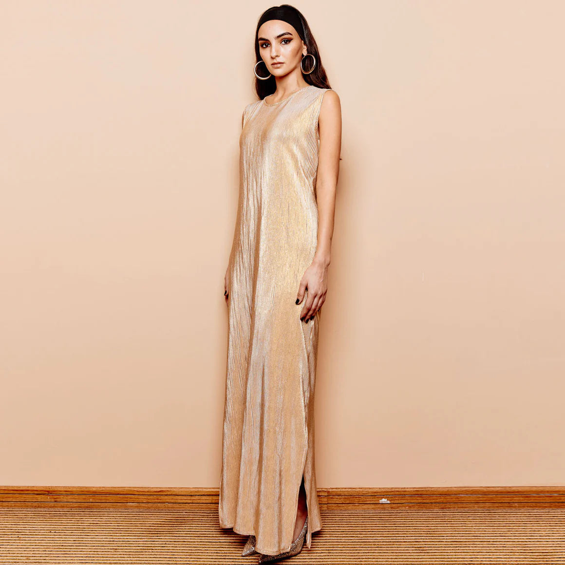 GOLD LUCY DRESS