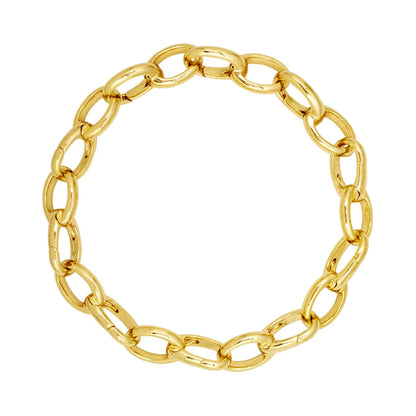 GOLD ELISE CHAIN BRACELET