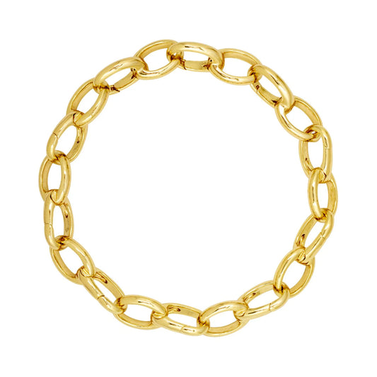 GOLD ELISE CHAIN BRACELET
