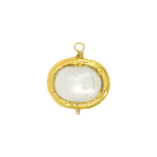 LEA GOLD PEARL CHARM