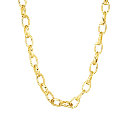 GOLD ELISE CHAIN NECKLACE