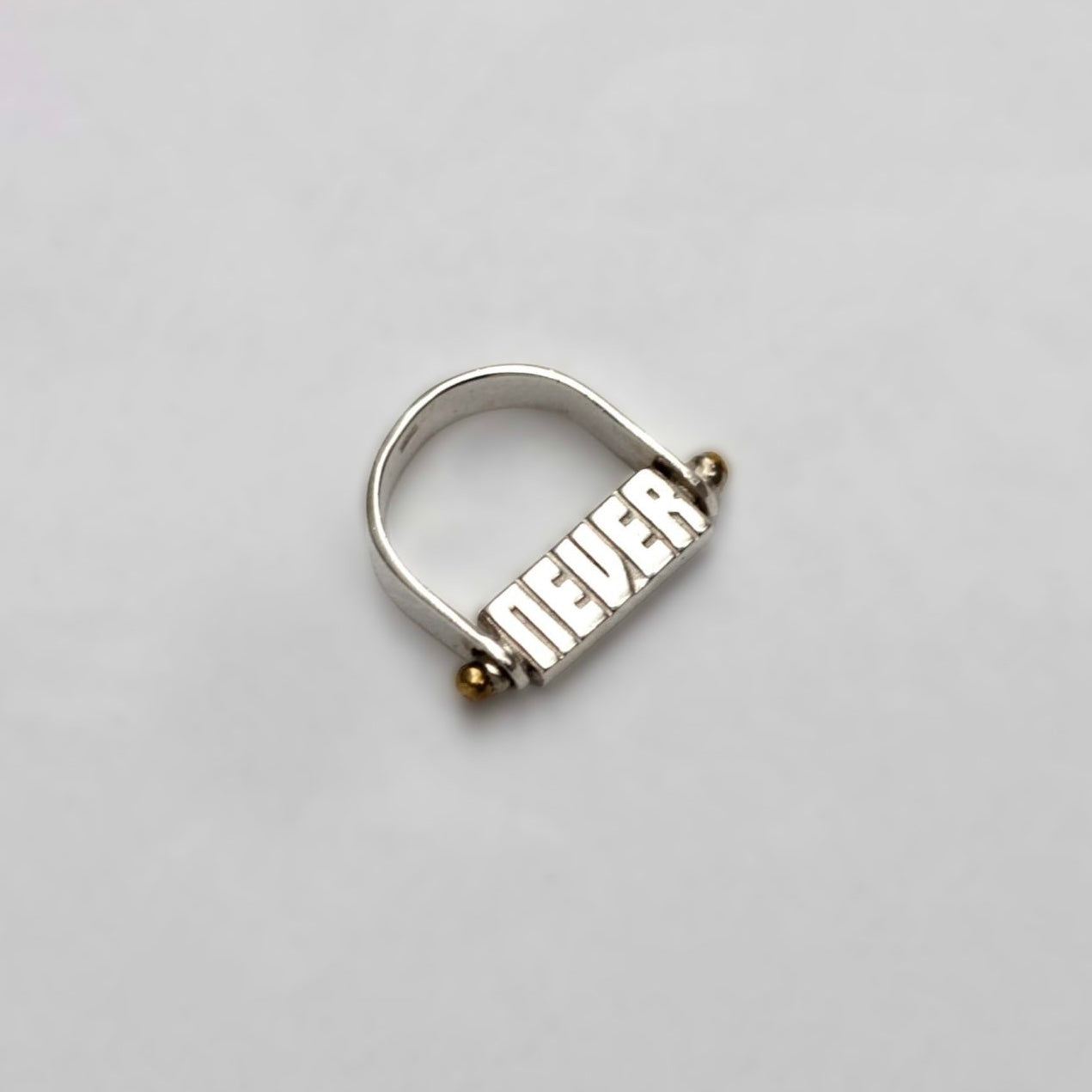 NEVER ALONE RING
