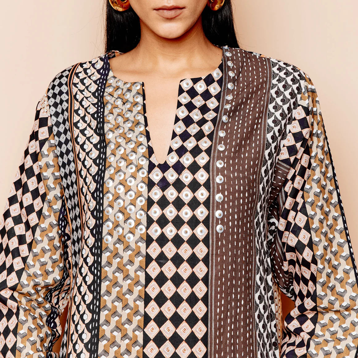 NOMAD PASTEL AMAL DRESS