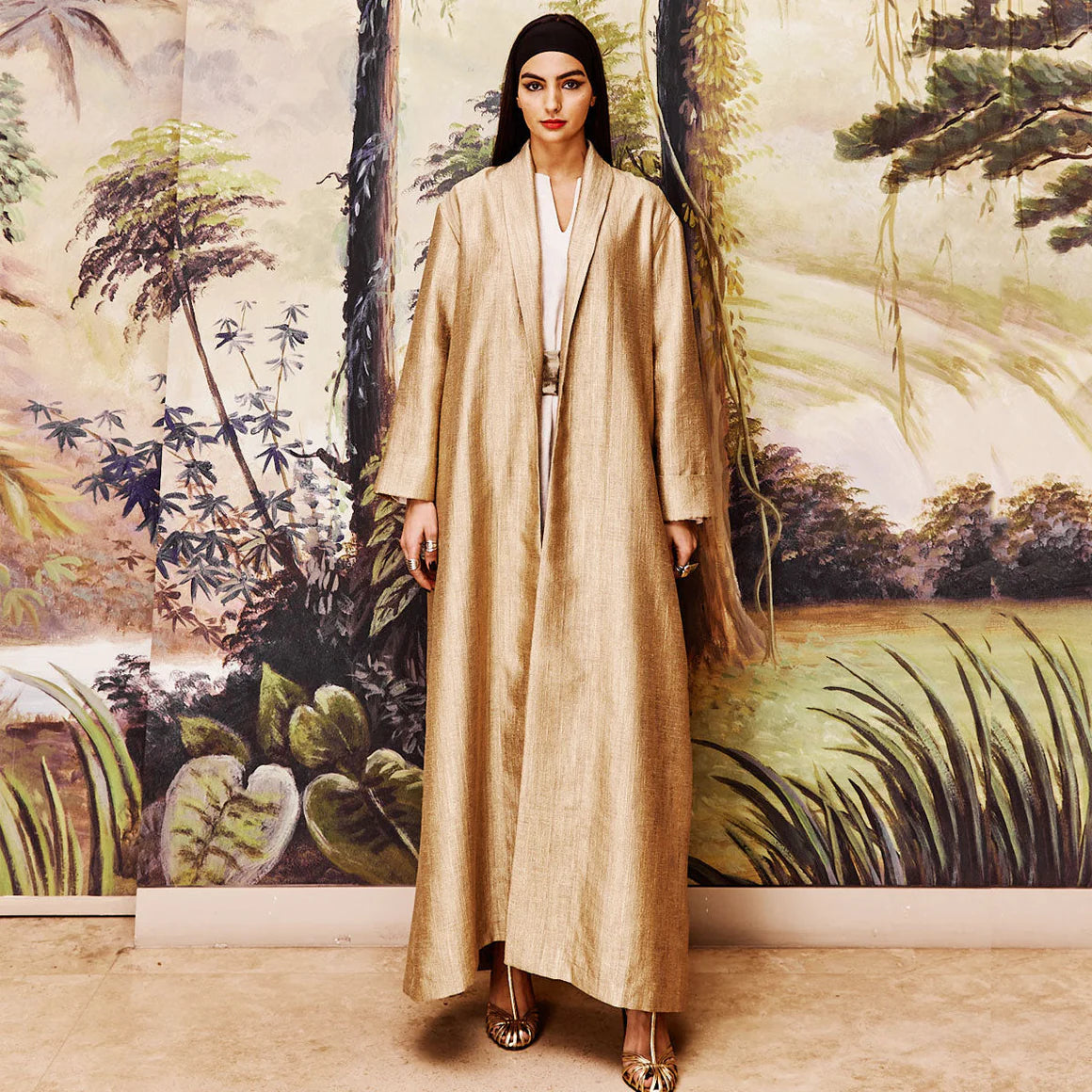 RISING SUN ON GOLD COVER UP