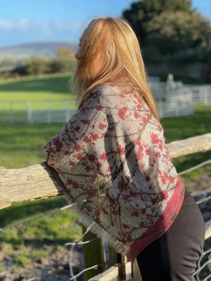 STOLEN MOMENTS SOFT WOOL SCARF